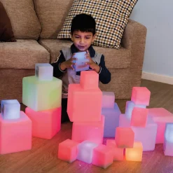 Lichtwurfel Mit Wechselnden Farben, 12 Stk.