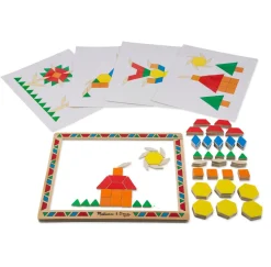 Magnettafel Mit Geometrischen Formen