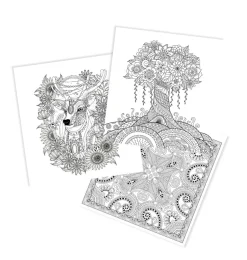 Malbuch Mindfulness - 30 Seiten