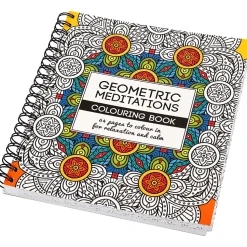 Malbuch Mindfulness Geometrisch - 64 Seiten