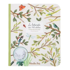 Malbuch Mit Aufklebern - Botaniker