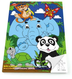 Malbuch Mit Niedlichen Tieren, 36 Seiten