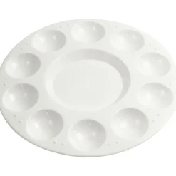 Malerpalette Aus Plastik - O 17 Cm