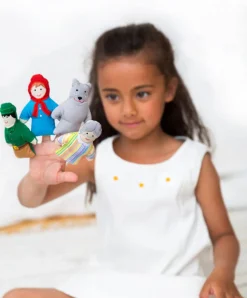 Marchenbeutel Aus Stoff - Rotkappchen