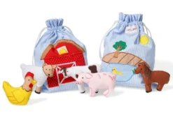 Marchenbeutel Aus Stoff - Auf Dem Bauernhof