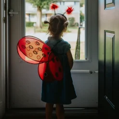 Marienkafer, Flugel + Haarreif