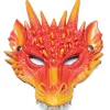 Maske Drache - Rot