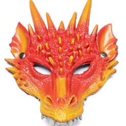 Maske Drache - Rot