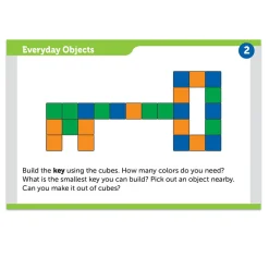 Mathlink Steckwurfel - 100 Stk. Inkl. 10 Aufgaben