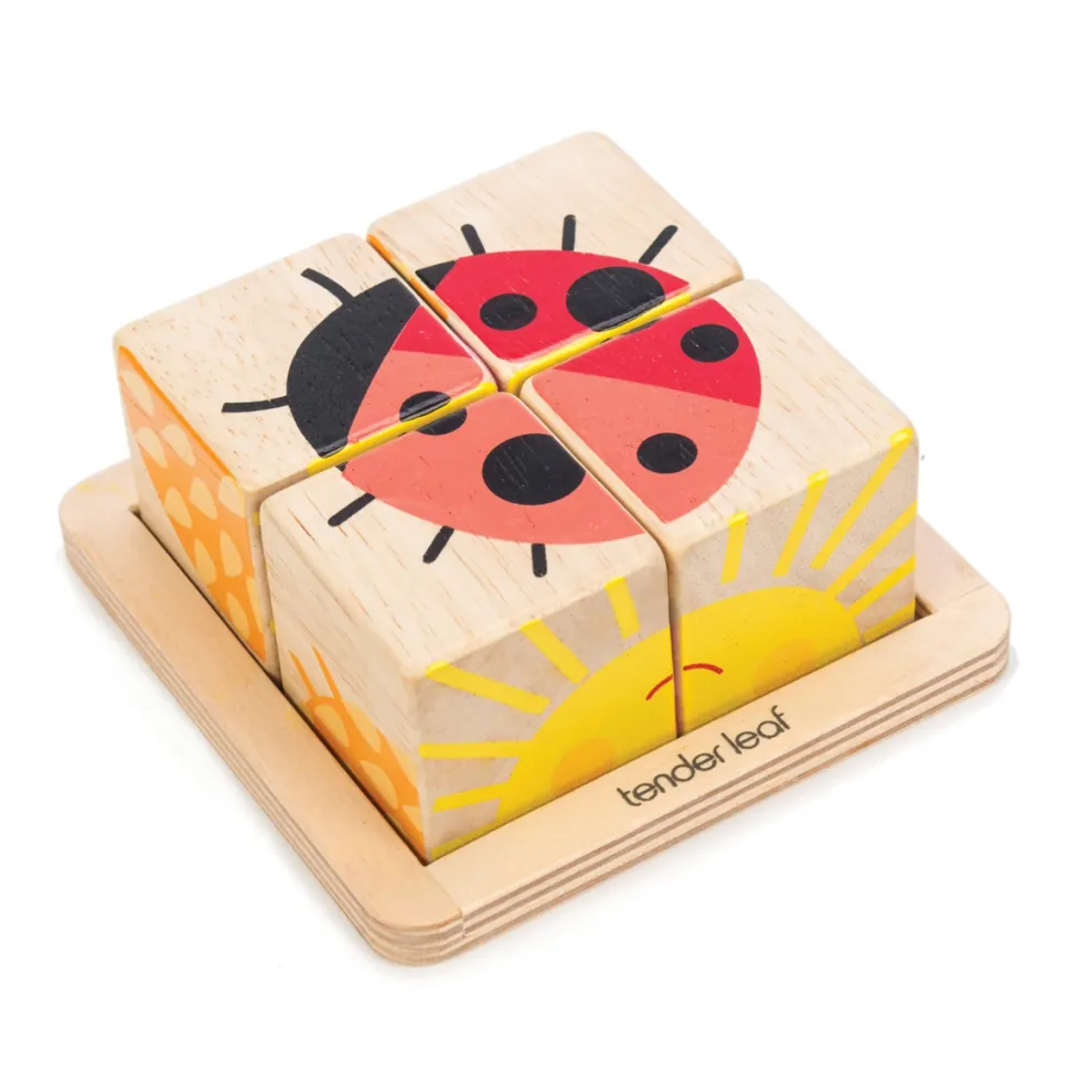 Mein Erstes Wurfelpuzzle - 4 Teile