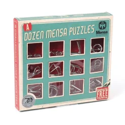 Mensa Iq Puzzle - 12-In-1 Metallpuzzle