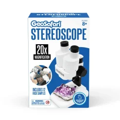 Mikroskop Stereo 10X-20X - Inkl. 12 Steinproben