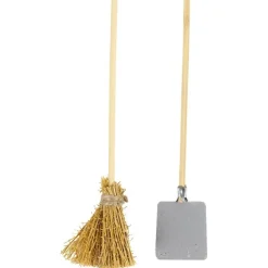 Miniatur Besen & Schaufel