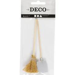 Miniatur Besen & Schaufel