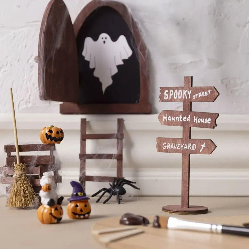 Miniatur Wegweiser Zum Bemalen