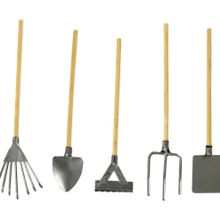Miniatur-Gartengerate, 11 Cm - 5 Stk