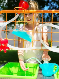 Mobiler Gartenspieltisch - Wasser & Sand