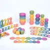 Montessori-Set - Regenbogen, 84 Teile