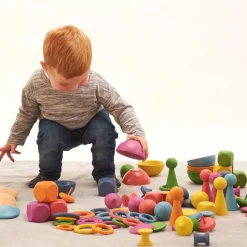 Montessori-Set - Regenbogen, 84 Teile