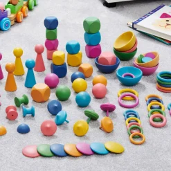 Montessori-Set - Regenbogen, 84 Teile