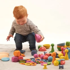 Montessori-Set - Regenbogen, 84 Teile