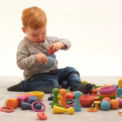 Montessori-Set - Regenbogen, 84 Teile