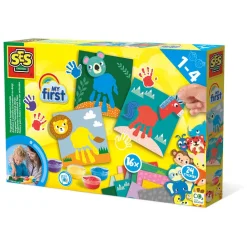 My First - Fingerfarbe - Handabdruck, Tiere