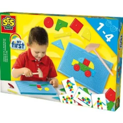 My First - Hammer- Und Nagelset (Blau)