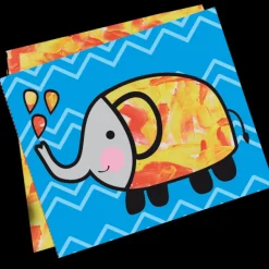 My First - Kunstwerk Mit Fingerfarbe