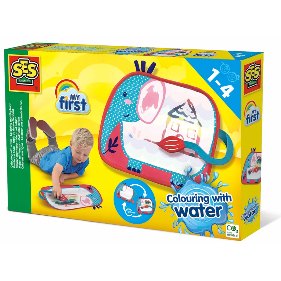 My First - Malen Mit Wasser - Malmatte Elefant
