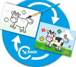 My First - Malen Mit Wasser - Bauernhoftiere