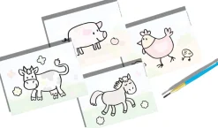 My First - Malen Mit Wasser - Bauernhoftiere