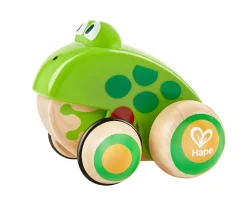 Nachziehspielzeug - Froschfamilie