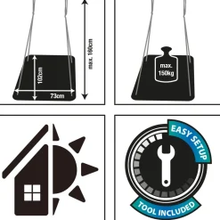 Nestschaukel, Rechteckig (102 X 76 Cm)