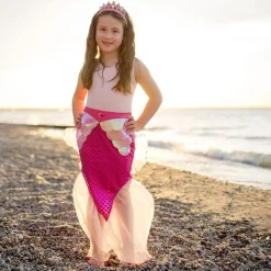 Nixe Rockchen & Haarreif, Pink - Gr. 4-6 Jahre