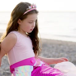 Nixe Rockchen & Haarreif, Pink - Gr. 4-6 Jahre