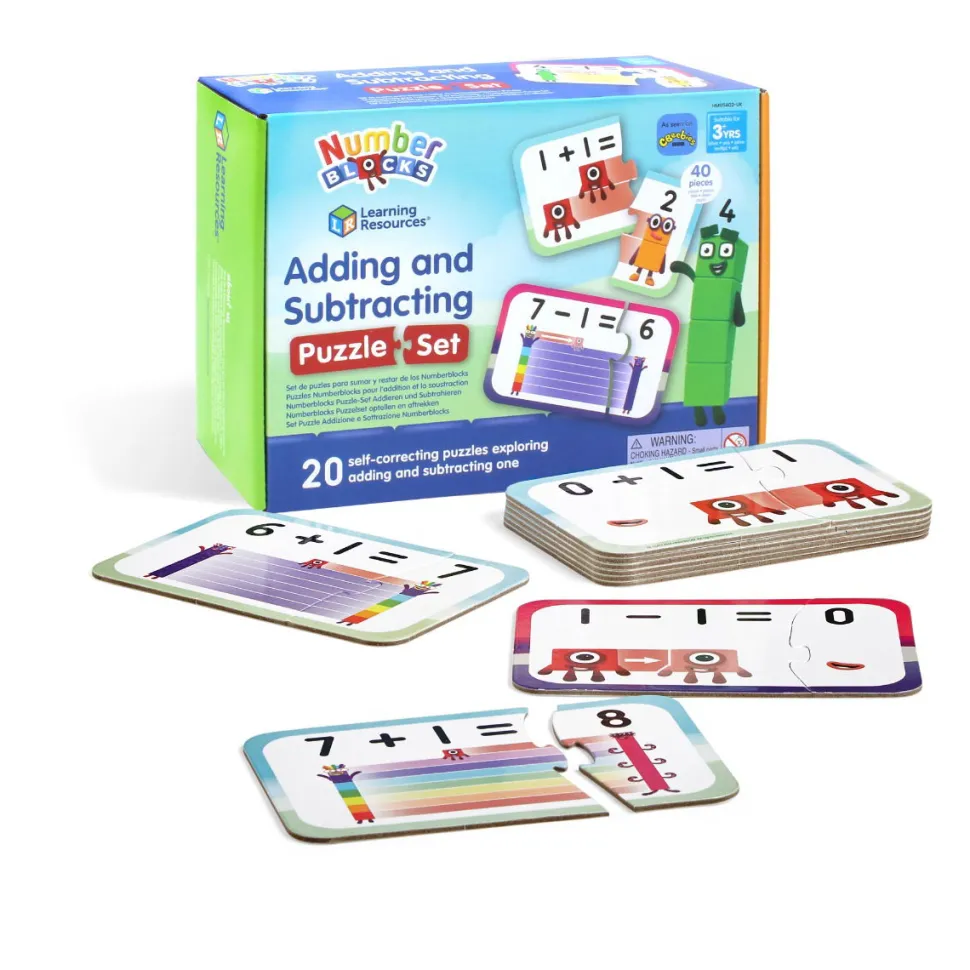 Numberblocks - Puzzleset Plus Und Minus