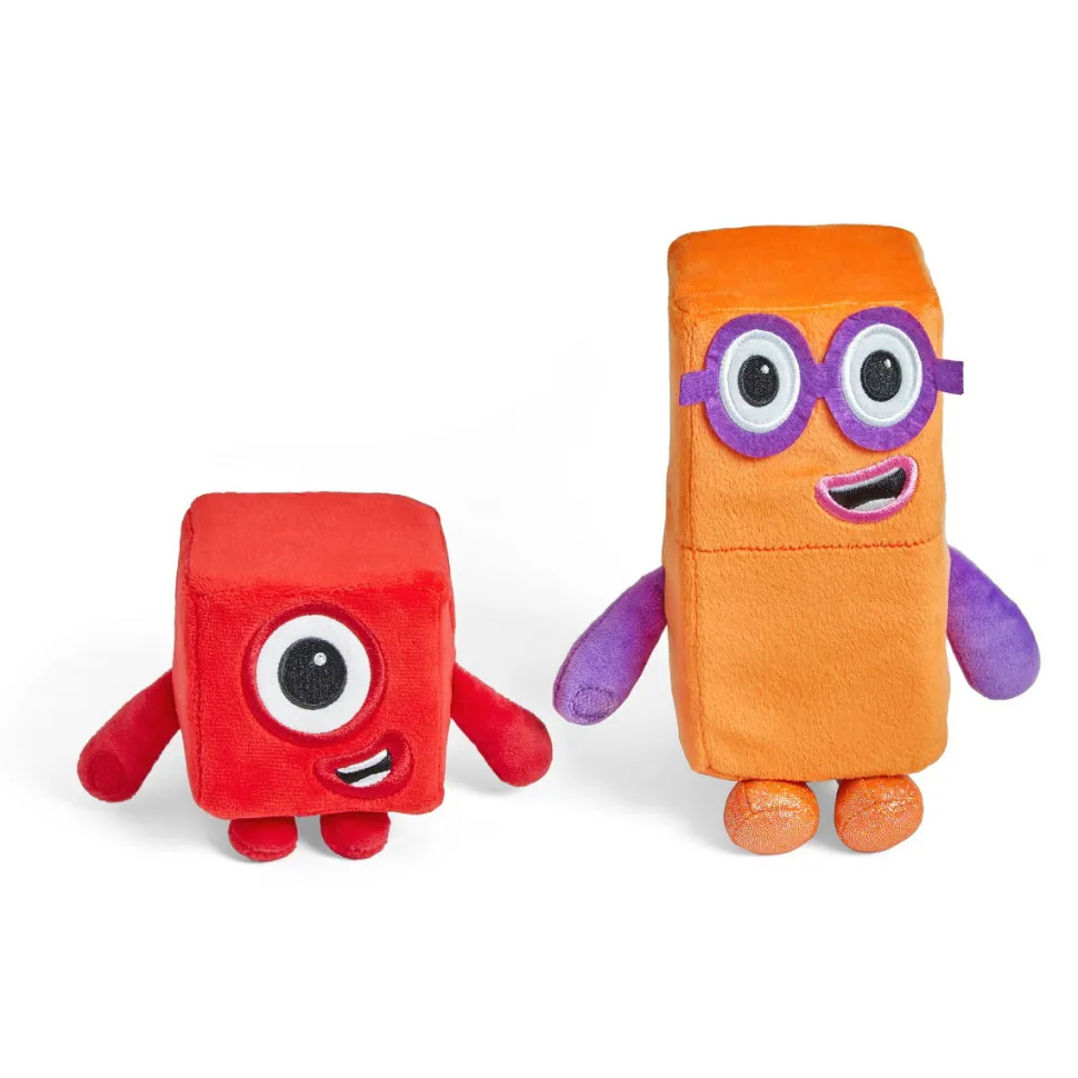 Numberblocks Pluschtiere - Eins Und Zwei