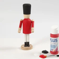 Nussknacker Aus Holz - H: 13 Cm