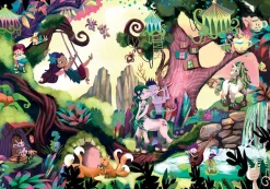 Observations Puzzle 200 Teile, Uv - Zauberwald