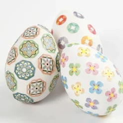 Ostereier - Plastik, 6 Cm, 12 Stk.