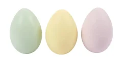 Ostereier Pastell - Kunststoff, 12 Stk.,
