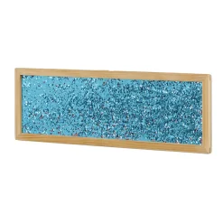 Pailletten Wandboard - Aqua, 1 Stk