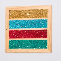 Pailletten Wandboard - Streifen, 1 Stk