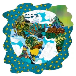 Papierbogen - Naturmotive, 144 Stk.