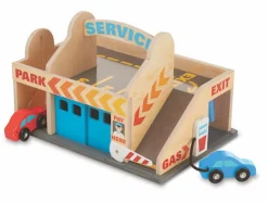 Parkhaus Und Tankstelle