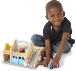 Parkhaus Und Tankstelle