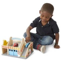 Parkhaus Und Tankstelle