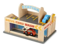 Parkhaus Und Tankstelle