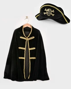 Pirat - Umhang & Hut, 3-8 J.